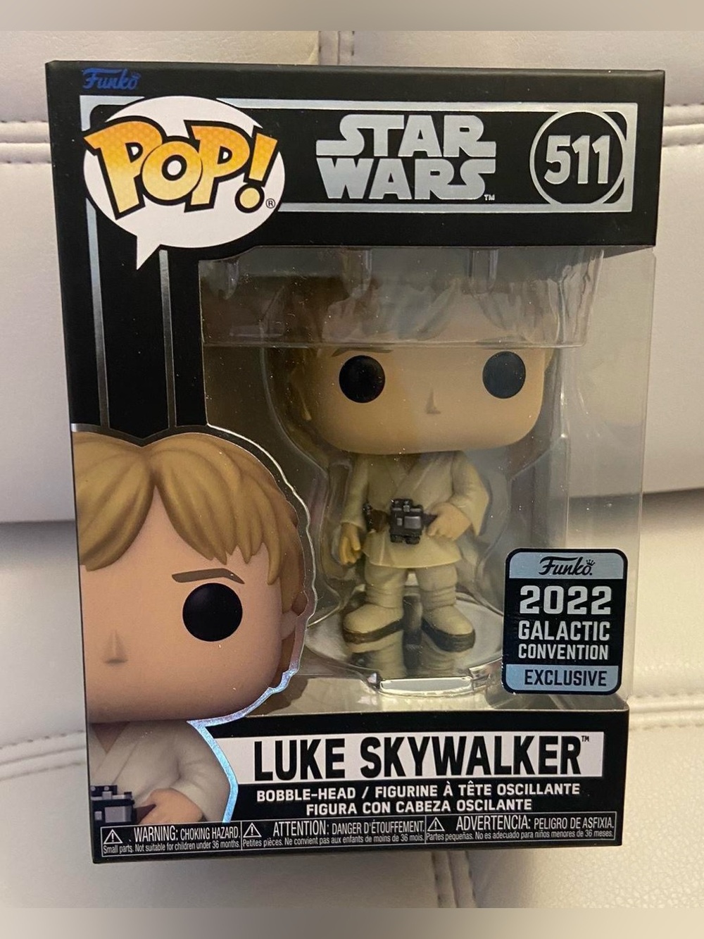 Luke Skywalker Star Wars 2022 Galactic Connection Exclusive Funko Pop 511